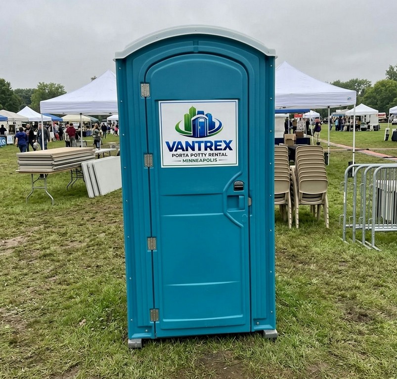 Portable toilet rentals on site